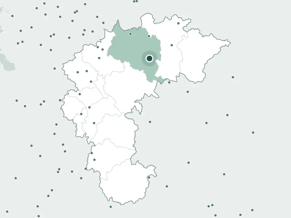 충청북도 충주시 충주시 천상원 위치 지도
