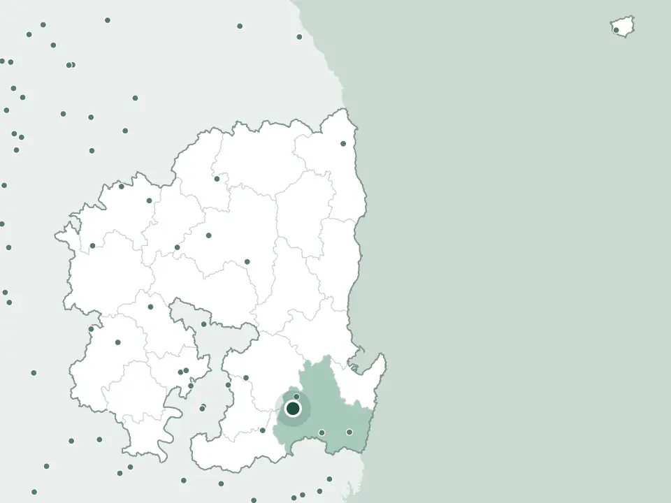 경상북도 경주시 영호공원 위치 지도