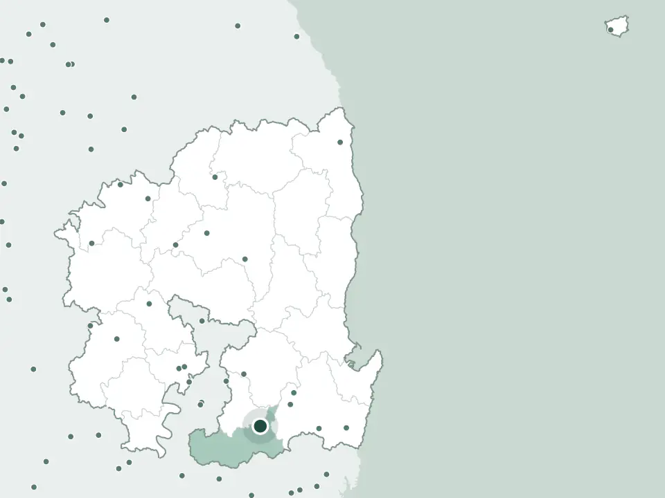 경상북도 청도군 한국SGI청도평화공원 위치 지도