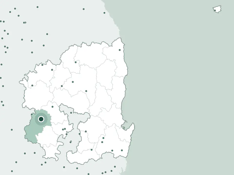 경상북도 김천시 김천추모공원 위치 지도
