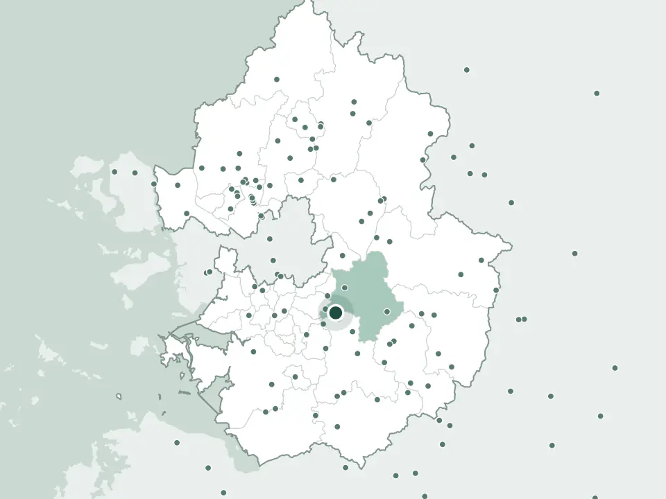 경기도 광주시 시안 가족추모공원(봉안) 위치 지도