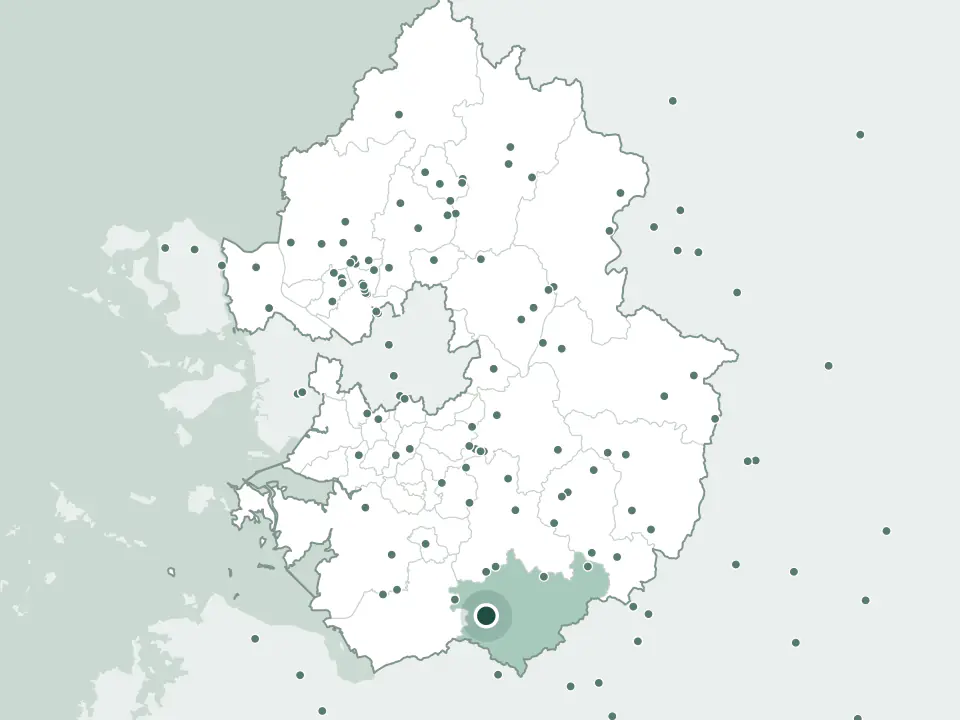 경기도 안성시 대원사 봉안당 위치 지도