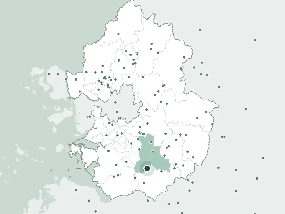 경기도 용인시 처인구 용인평온의숲(평온마루 봉안당) 위치 지도