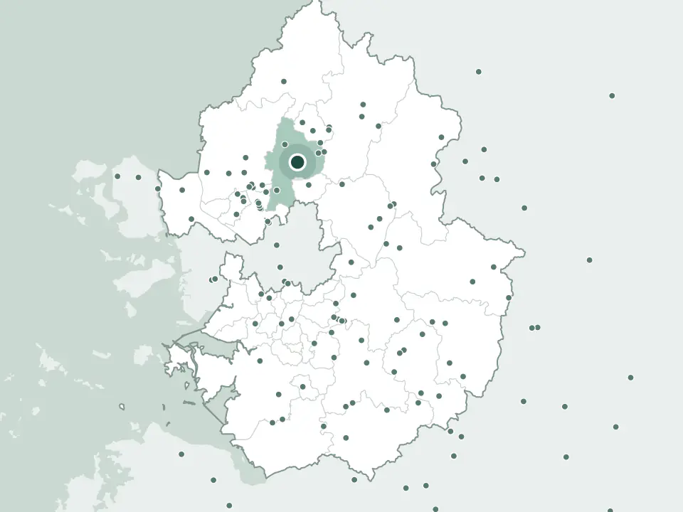 경기도 양주시 조안공원양주지사 위치 지도