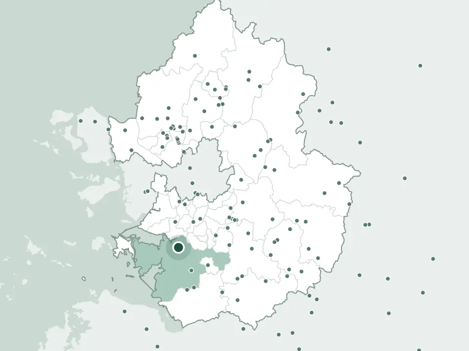 경기도 화성시 효행구 천주교 비봉추모관 위치 지도