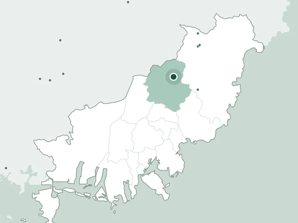 부산광역시 금정구 부산영락공원묘지 위치 지도