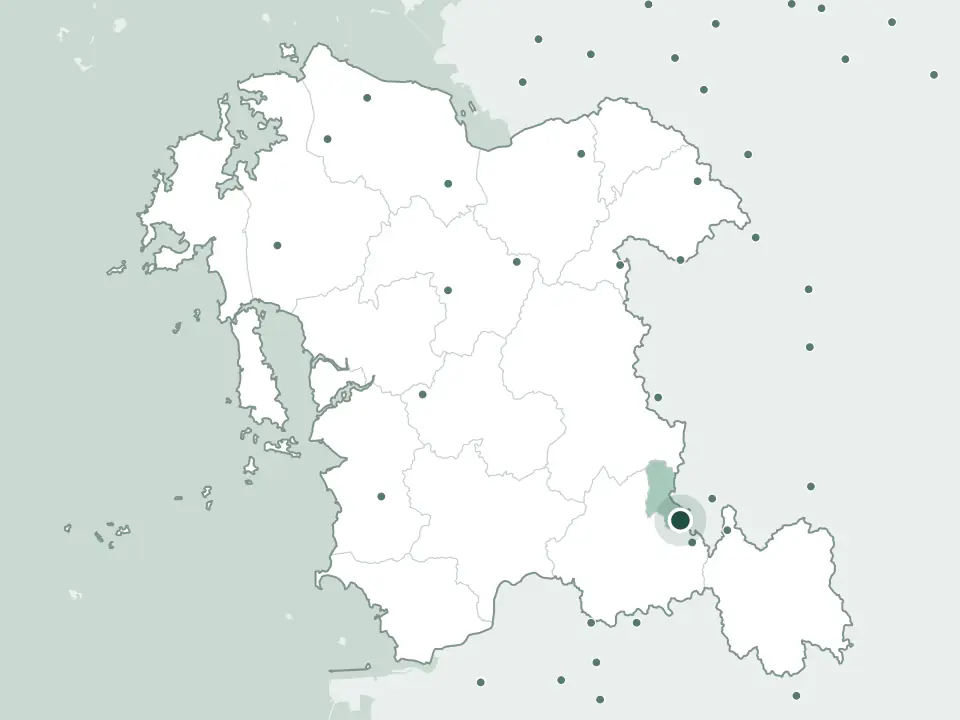 충청남도 계룡시 아너스홈(구 대성공원묘원) 위치 지도