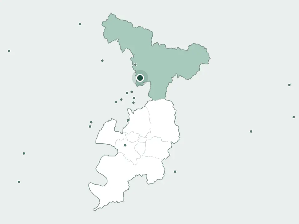 대구광역시 군위군 금산공원묘원 위치 지도