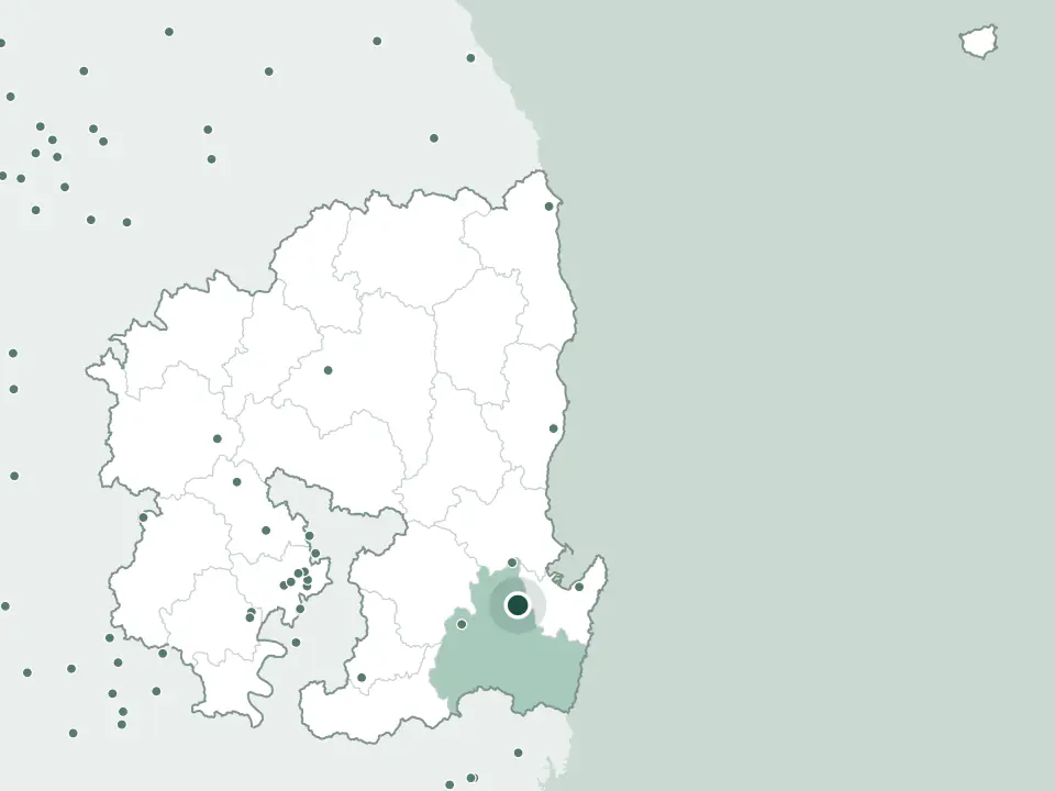 경상북도 경주시 경주공원묘원 위치 지도