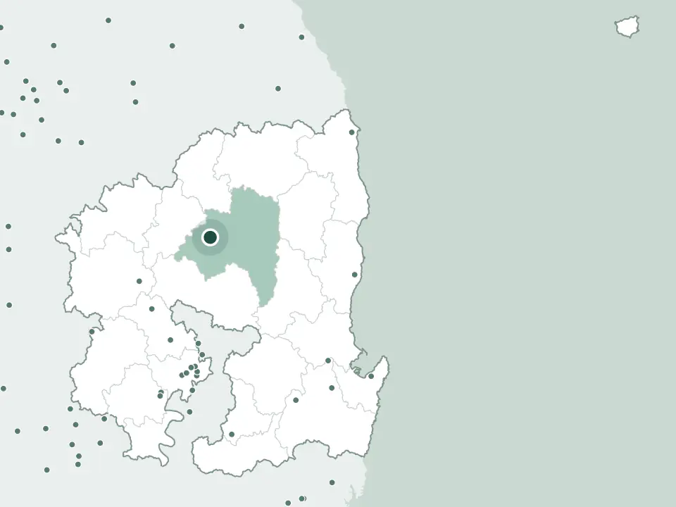 경상북도 안동시 안동추모공원(묘지) 위치 지도
