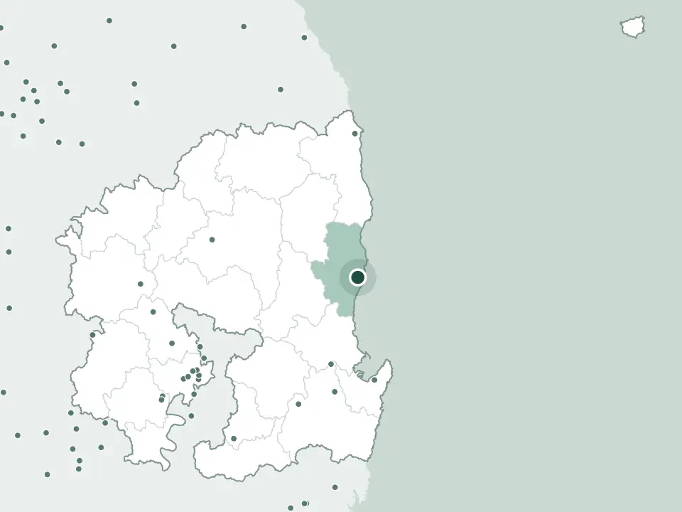 경상북도 영덕군 삼계공설묘지 위치 지도