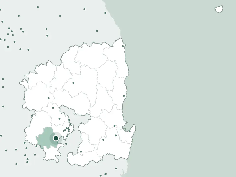 경상북도 성주군 성주군공설묘지 위치 지도