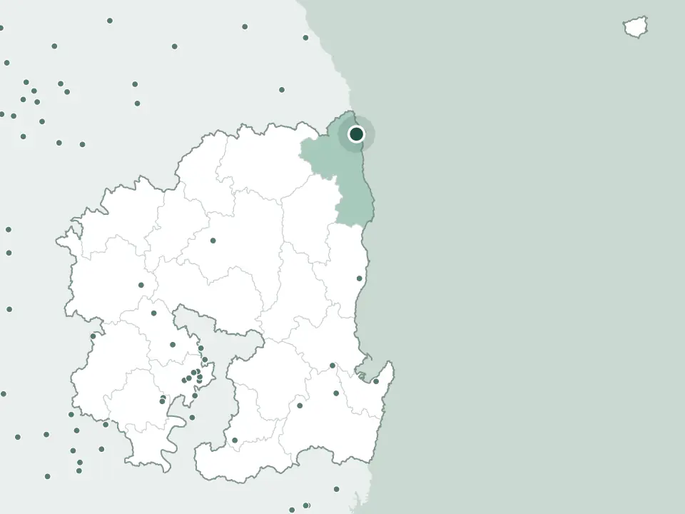 경상북도 울진군 죽변화성리공설묘지 위치 지도