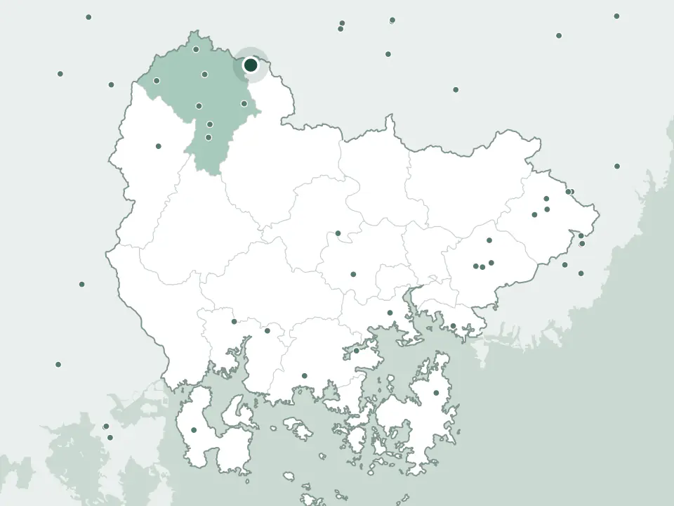 경상남도 거창군 가북공설공원묘지 위치 지도