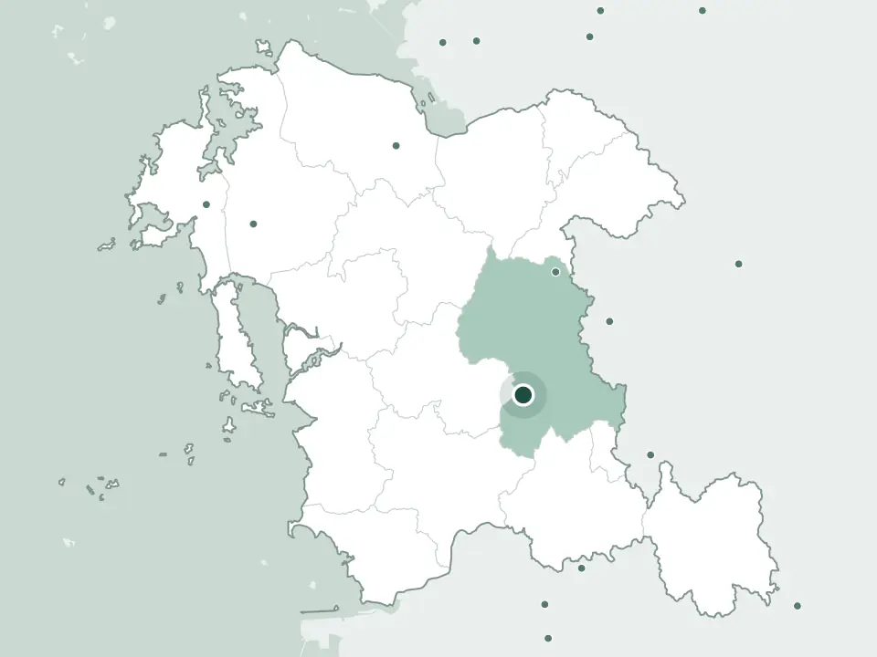 충청남도 공주시 공주나래원 자연장지 위치 지도