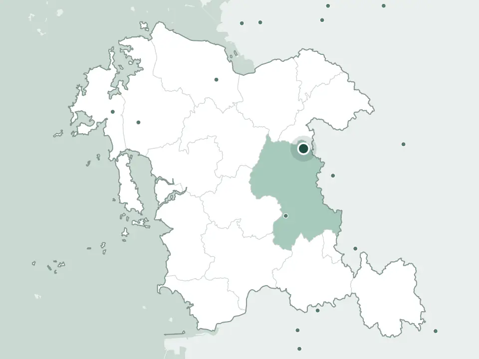 충청남도 공주시 정안수목장 위치 지도