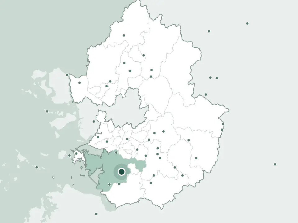 경기도 화성시 만세구 효원가족공원 자연장지 위치 지도