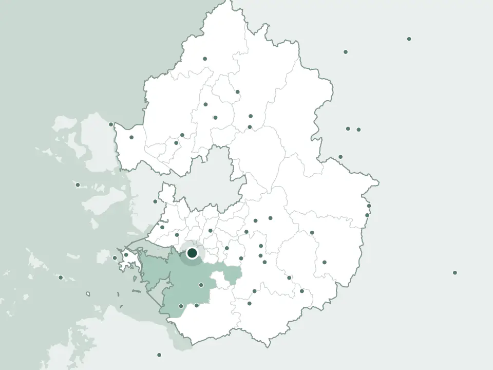 경기도 화성시 효행구 화성함백산추모공원 바람마루 위치 지도